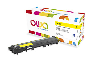OWA Armor toner kompatibilný s Brother TN-247Y, 2300st, žltá/ yellow