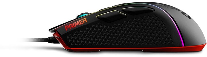 Adata XPG PRIMER/ Herná/ Optická/ Pre pravákov/ 6 000 DPI/ Drôtová USB/ Čierna 