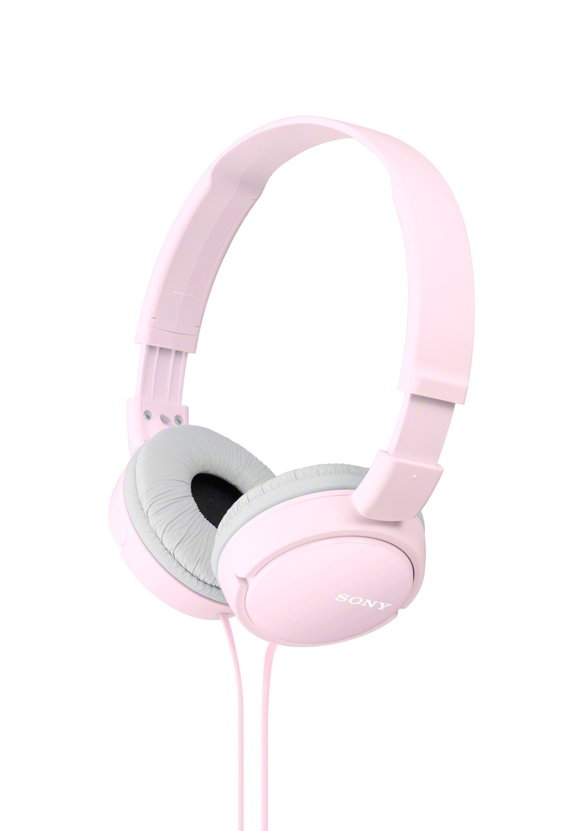 SONY sluchátka MDR-ZX110 růžové