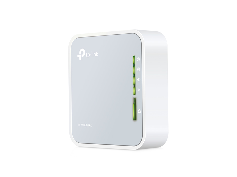 TP-LINK TL-WR902AC AC750 Mini Router/ Extender/ Klient/ AP, 1xRJ45, 1xUSB 2.0