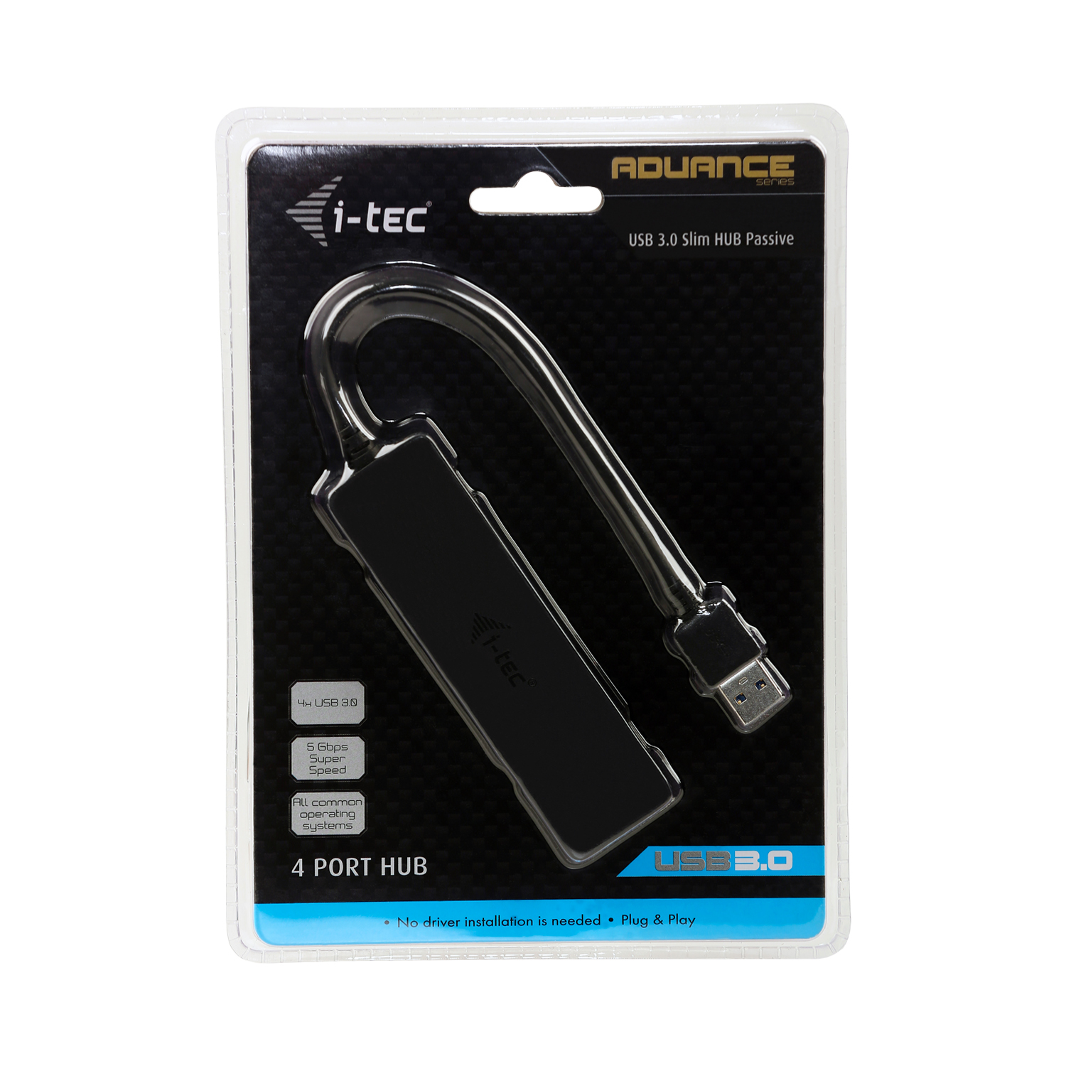 iTec USB 3.0 Rozbočovač 4-portový 