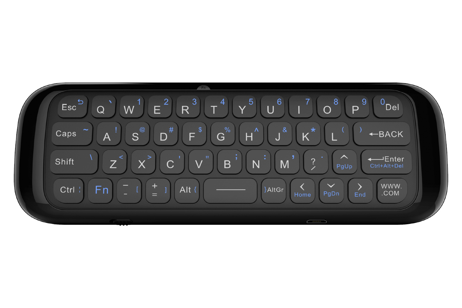 EVOLVEO FlyMotion D1, bezdrôtová gyroskopická myš s klávesnicou 
