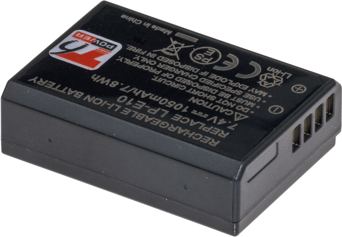 Batéria T6 Power pre Canon LP-E10, 1050mAh, 7, 8Wh 