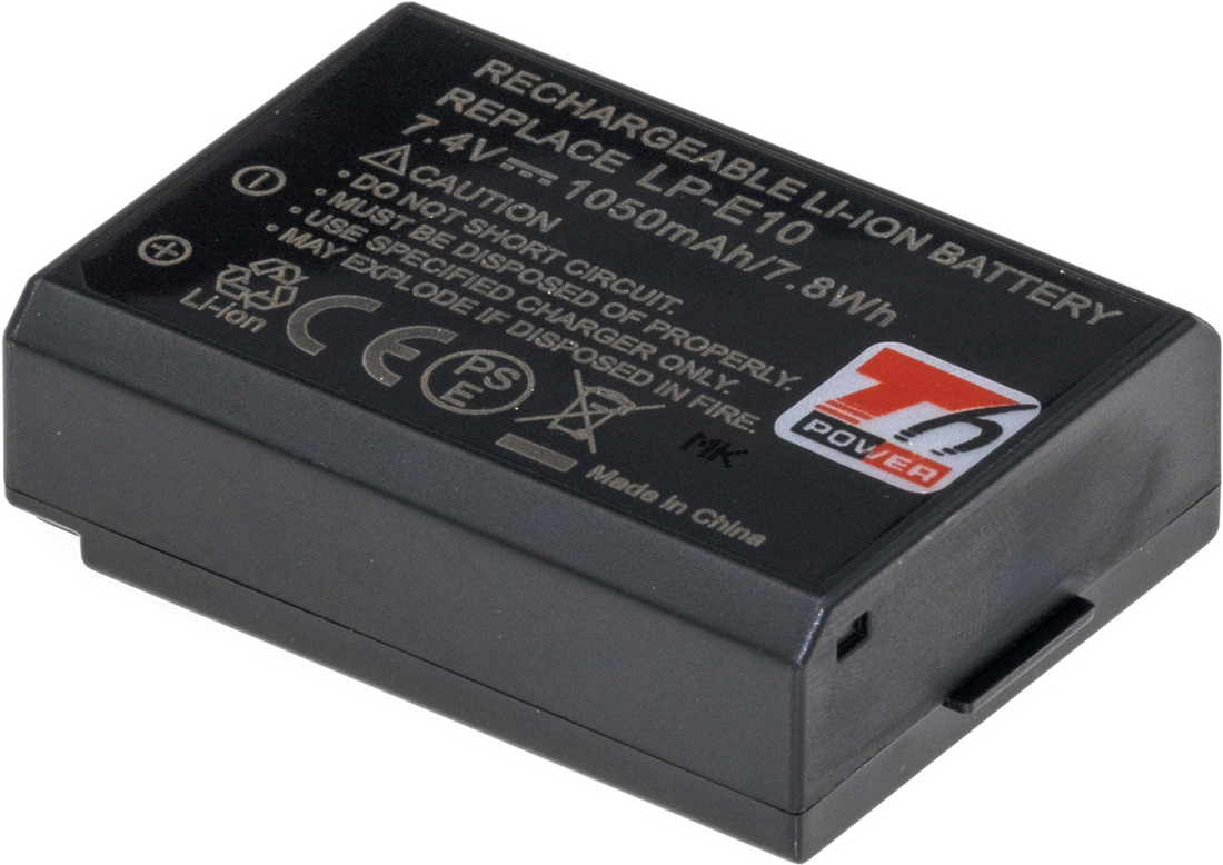 Batéria T6 Power pre Canon LP-E10, 1050mAh, 7, 8Wh