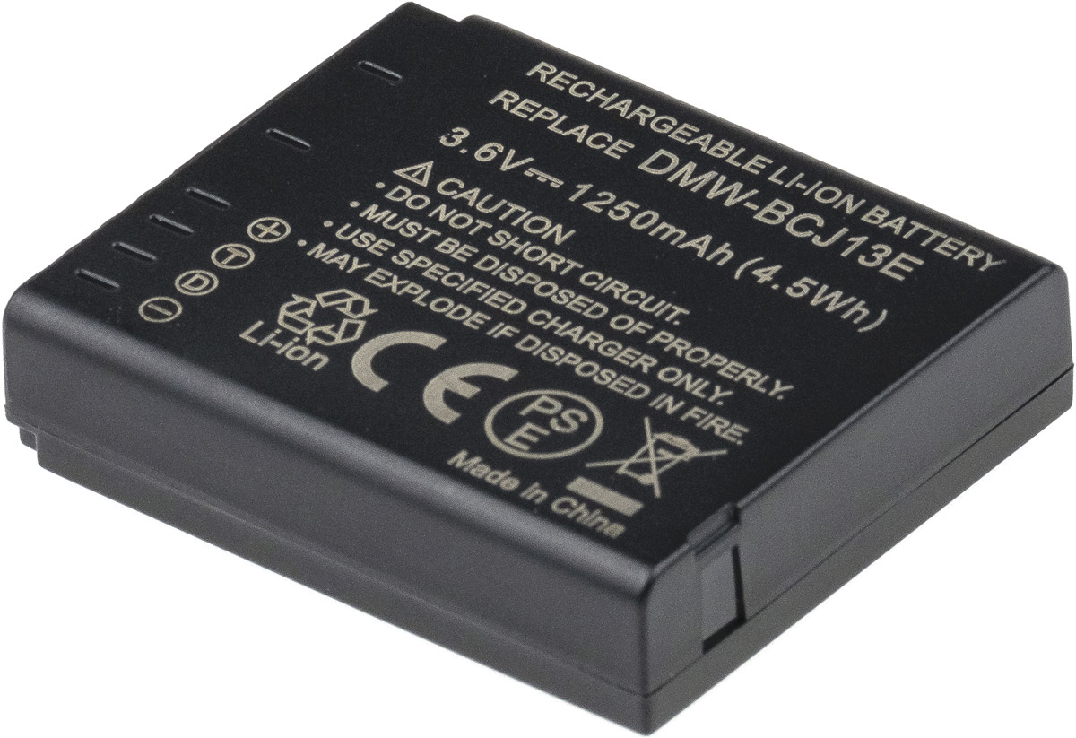 Baterie T6 Power Panasonic DMW-BCJ13, DMW-BC13, BP-DC10, 1250mAh, 4, 5Wh 