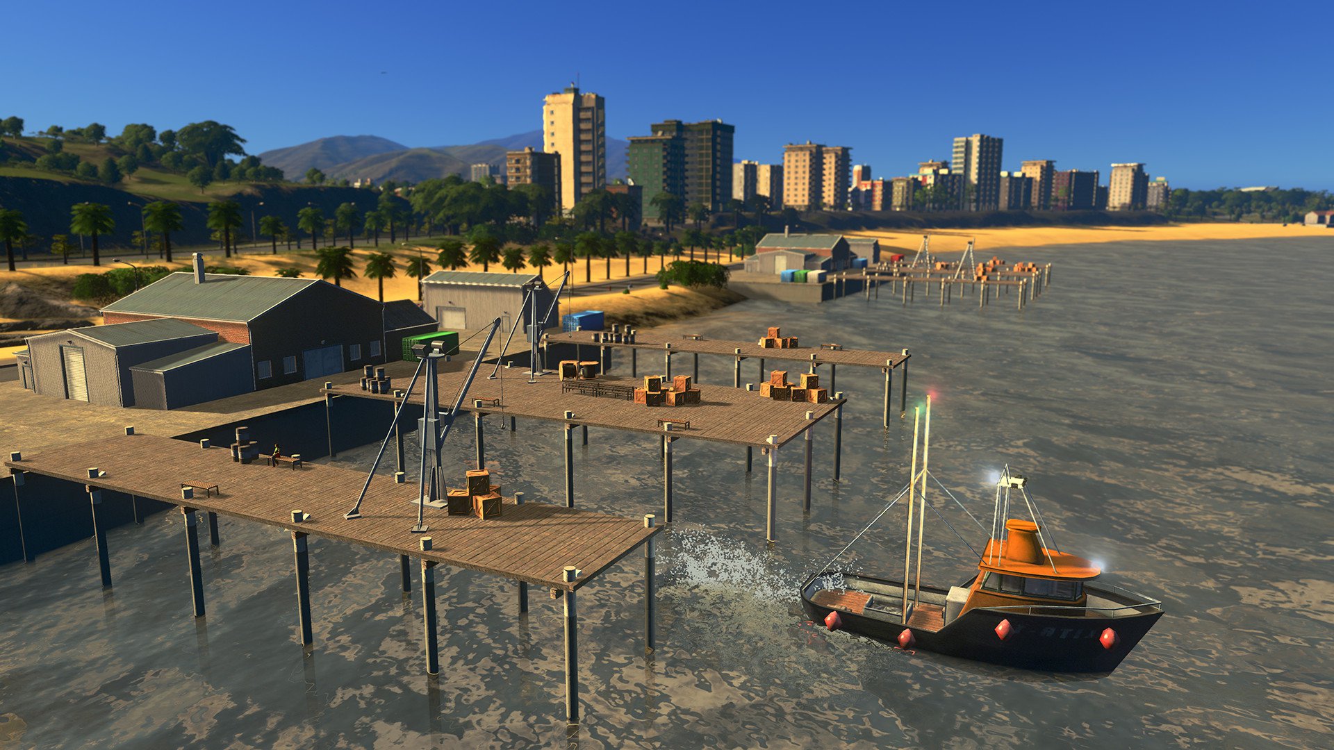 ESD Cities Skylines Sunset Harbor 
