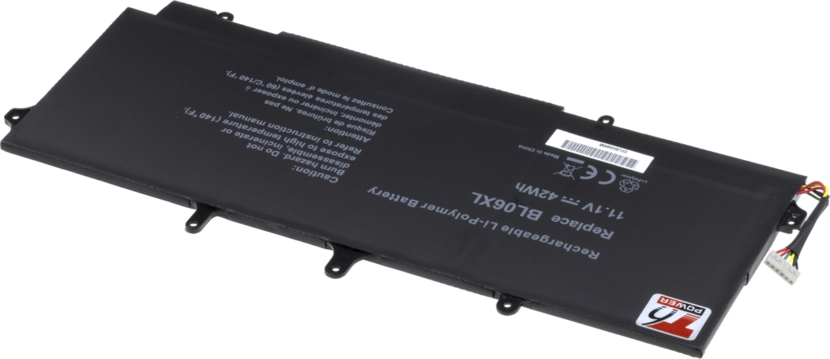 Batéria T6 Power pre HP EliteBook Folio 1040 G1, 1040 G2, 3800mAh, 42Wh, 6cell, Li-pol 