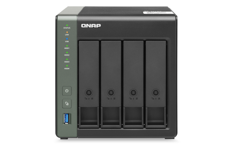 QNAP TS-431X3-4G (1, 7GHz / 4GB RAM / 4x SATA / 1x GbE / 2x 2, 5GbE / 1x 10GbE SFP+ / 3x USB 3.2) 
