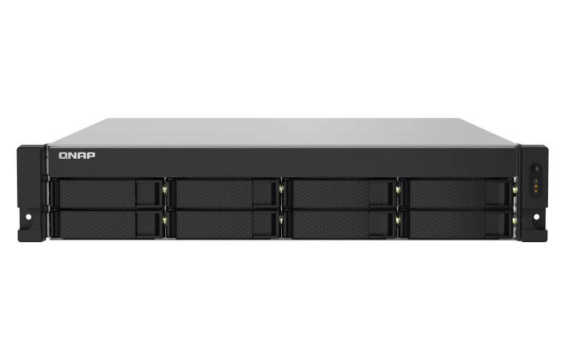 QNAP TS-832PXU-RP-4G (1, 7GHz / 4GB RAM / 8x SATA / 2x 2, 5GbE / 2x 10GbE SFP+ / 1x PCIe / 2x zdroj) 