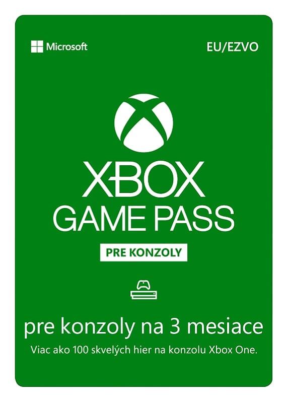 ESD XBOX - Game Pass Console - předplatné na 3 měsíce (EuroZone) 