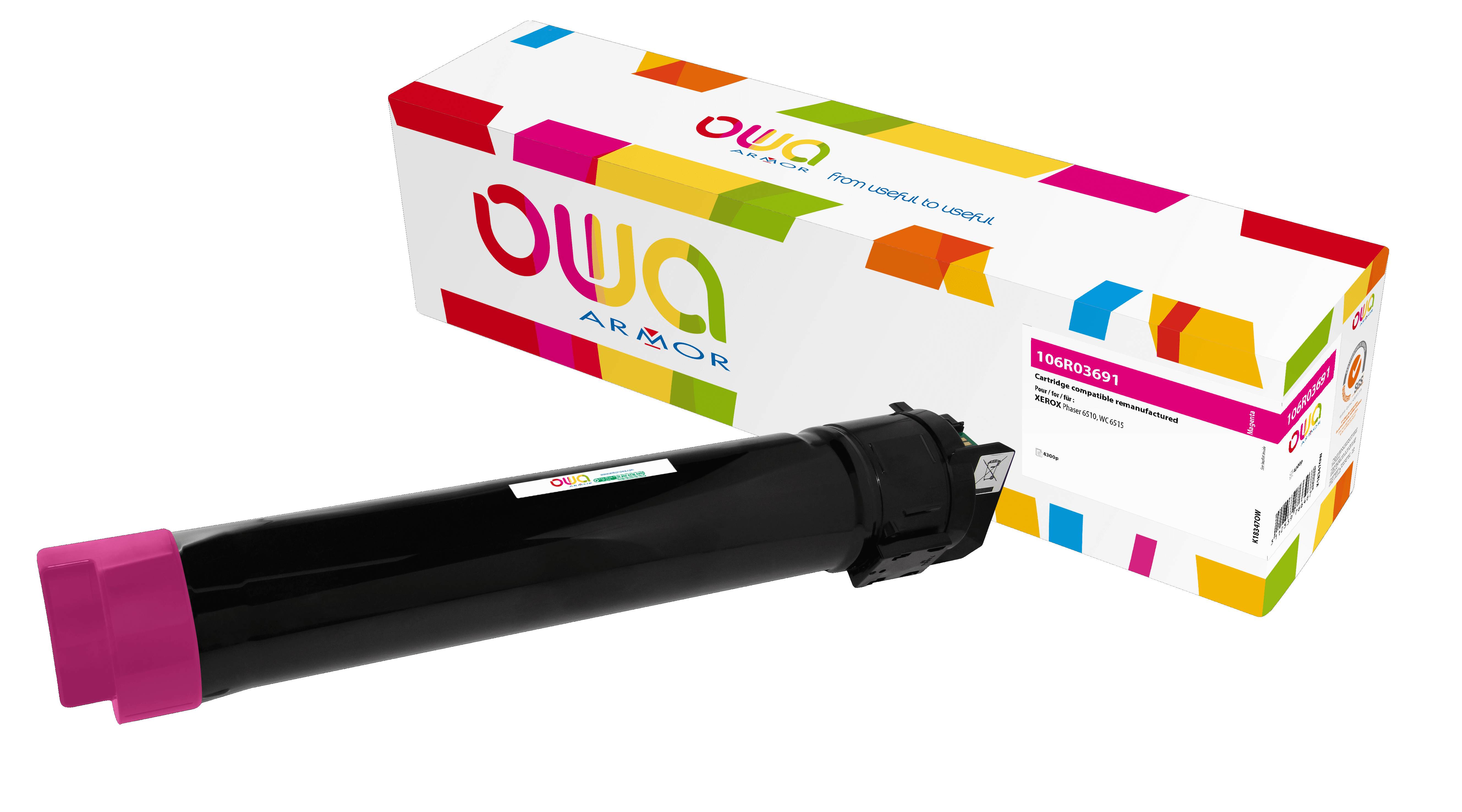 OWA Armor toner kompatibilný s XEROX 106R03694, 4300st, červená/ magenta