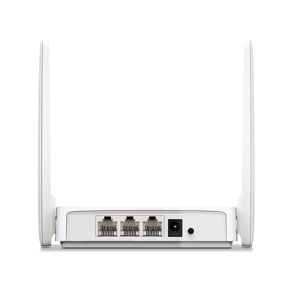 Mercusys AC10 AC1200 router, 2xLAN, 1xWAN, 4x pevná anténa 