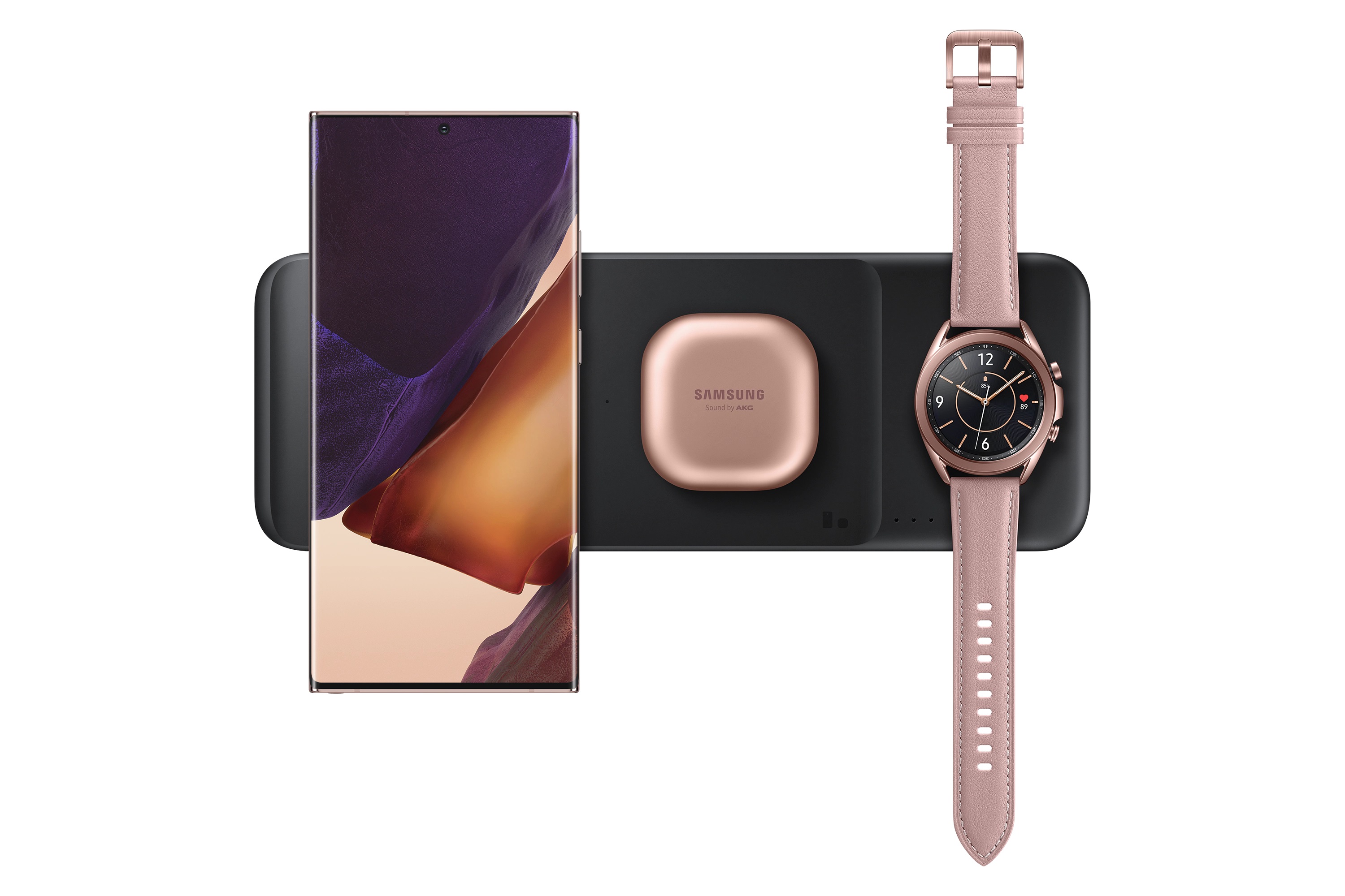 Samsung Bezdrôtová nabíjačka Trio, Black 