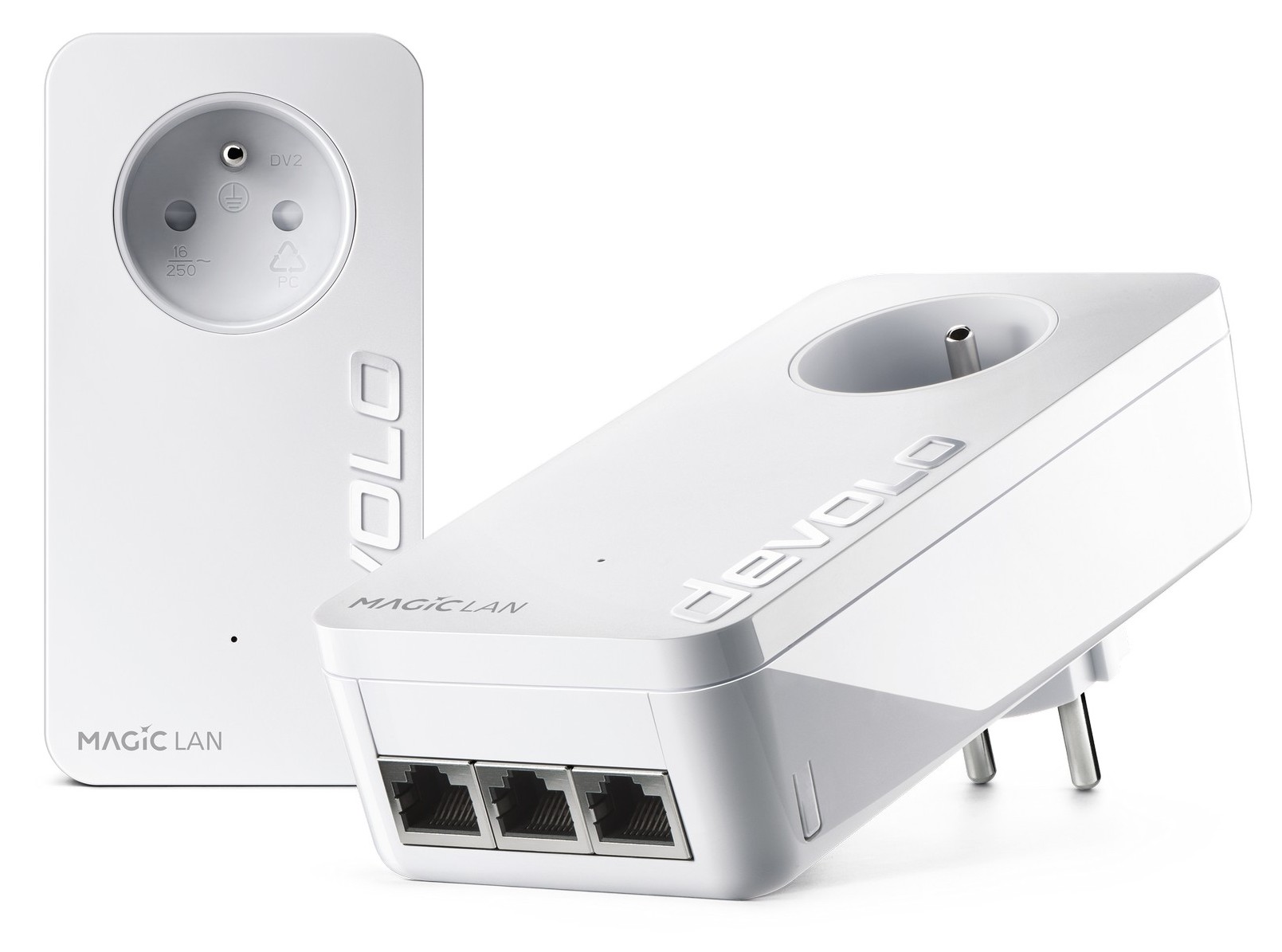 devolo Magic 2 LAN triple Starter Kit 2400 Mbps