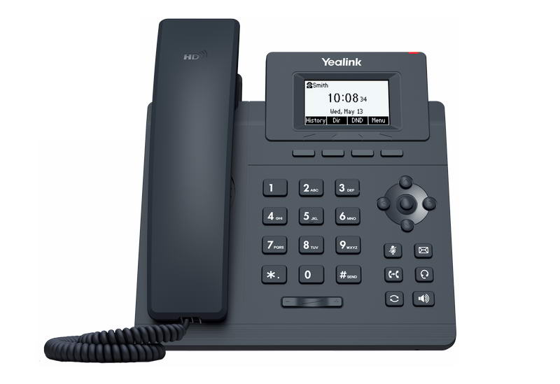 Yealink SIP-T30P SIP telefón, PoE, 2, 3
