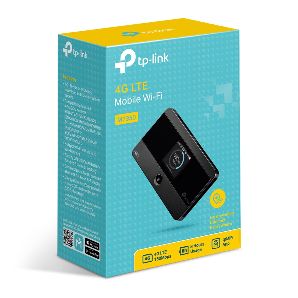 TP-Link M7350 4G LTE Mobilný WiFi s 4G Modem 