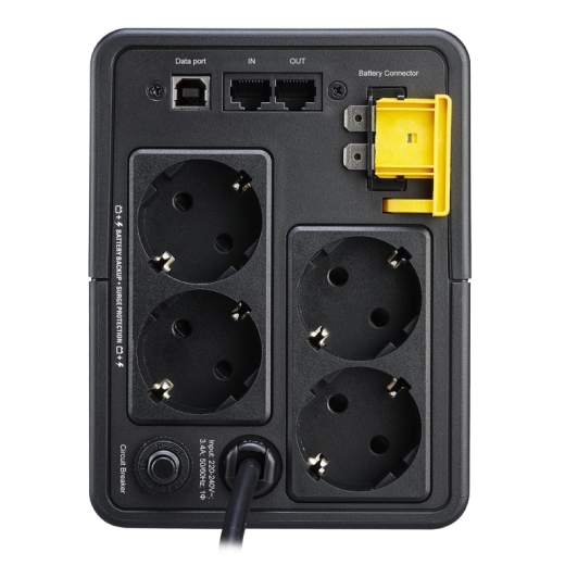 APC Back-UPS 750VA, 230V, AVR, Schuko Sockets 