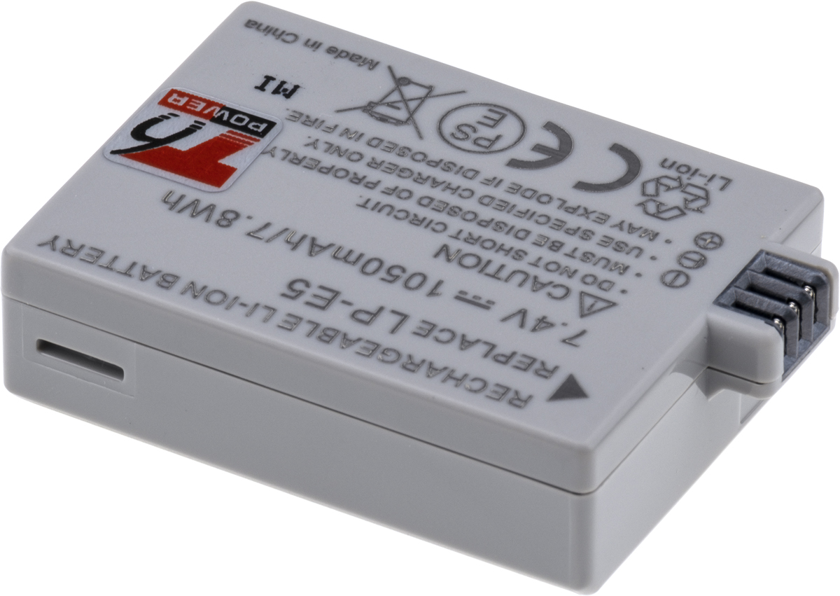 Batéria T6 power Canon LP-E5, 1050mAh, 7, 8Wh 