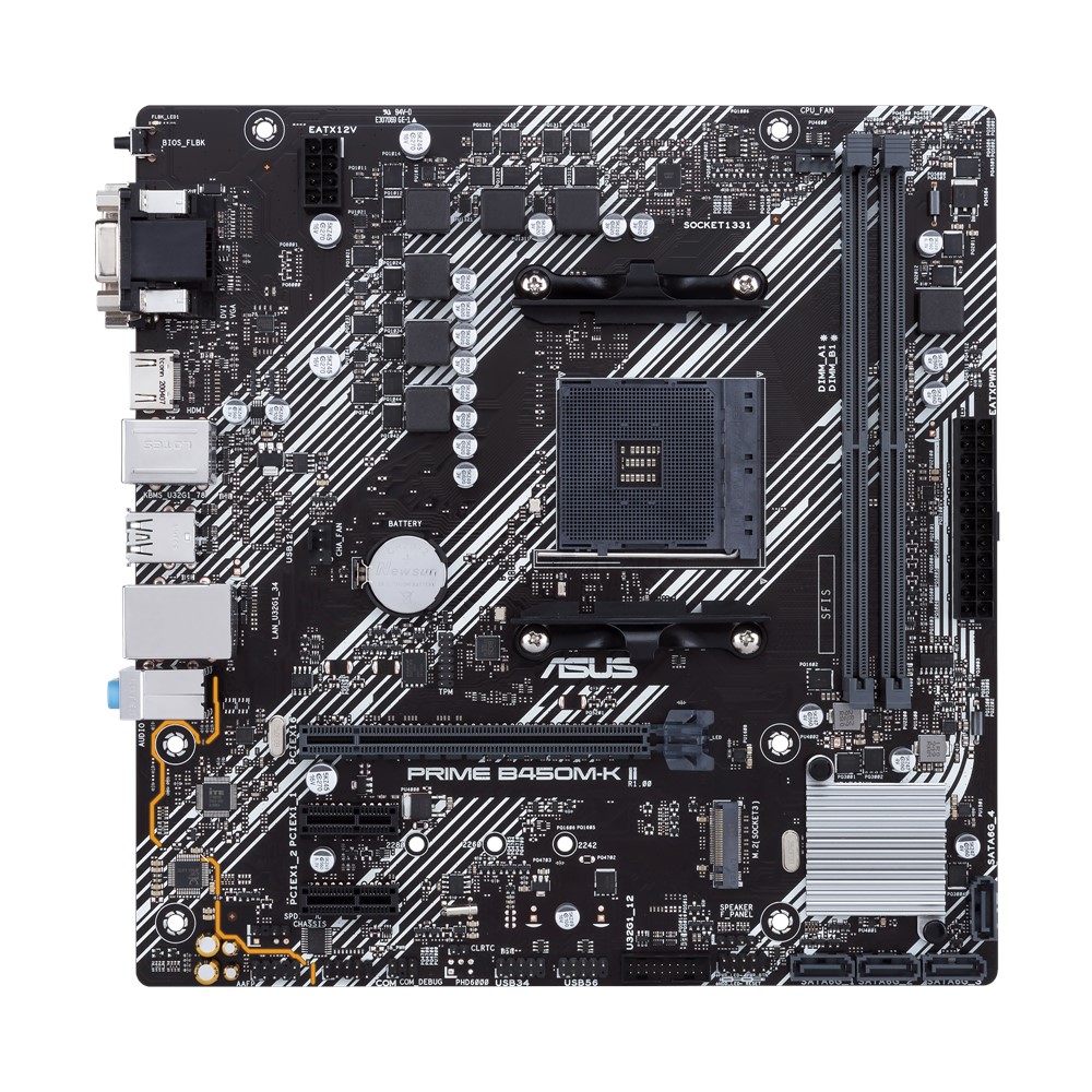 ASUS PRIME B450-K II/ AM4/ mATX 