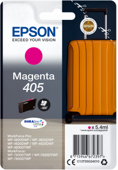 Epson Singlepack Magenta 405 DURABrite Ultra Ink