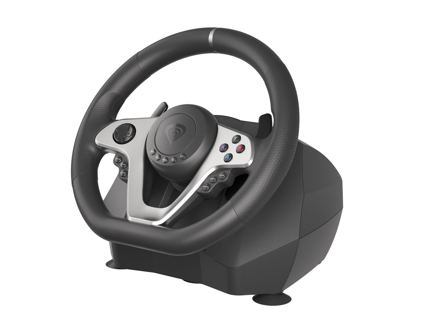 Herný volant Genesis Seaborg 400, multiplatformný pre PC, PS4, PS3, Xbox One, Xbox 360, N Switch 