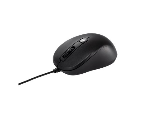 ASUS MU101C/ Kancelárska/ Optická/ 3 200 DPI/ Drôtová USB/ Čierna 
