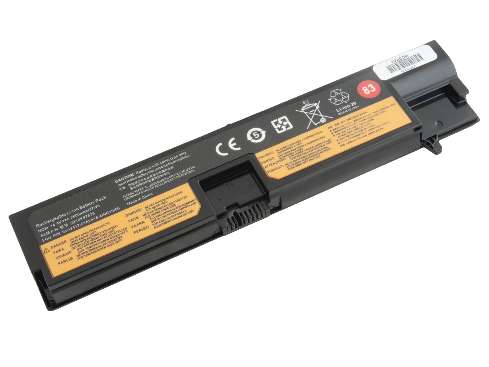 Batéria pre Lenovo ThinkPad E570 14,4V 2600