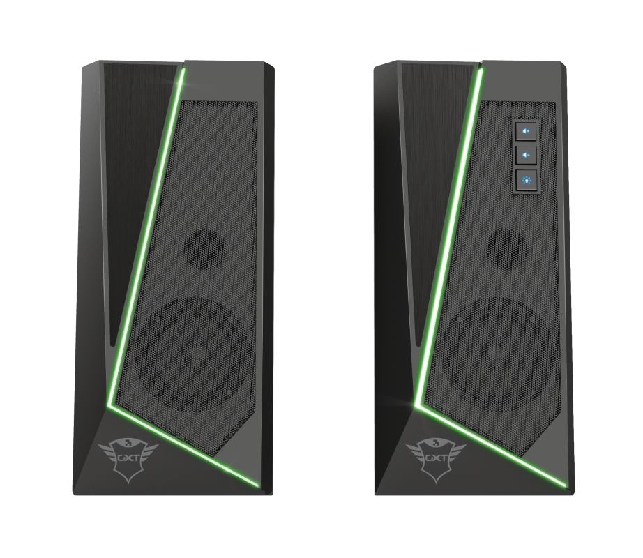 TRUST GXT609 ZOXA RGB/ Stereo/ 12W/ Čierna 