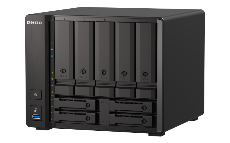QNAP TS-h973AX-32G (Ryzen 2, 2GHz, ZFS, 32GB RAM, 5x 3, 5