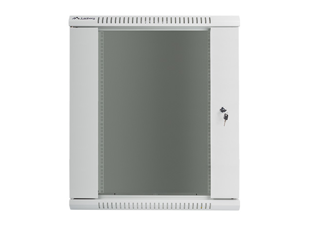 Nástenný rack 19&quot;&quot; 15U 600X450mm sivý flat pack 