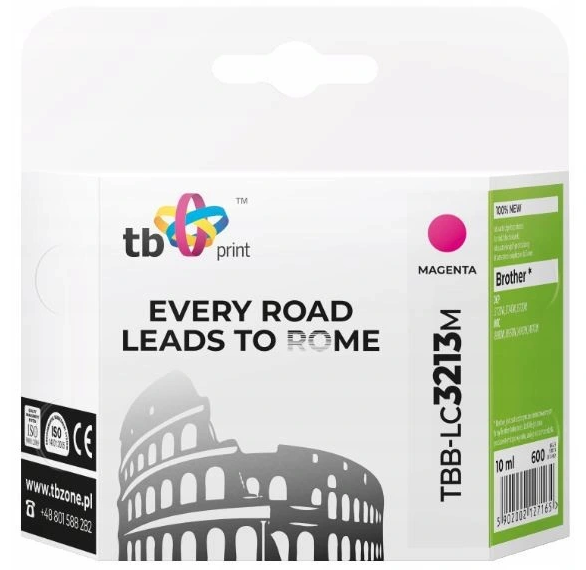 Ink. kazeta TB kompat. s Brother TBB-LC3213M MA