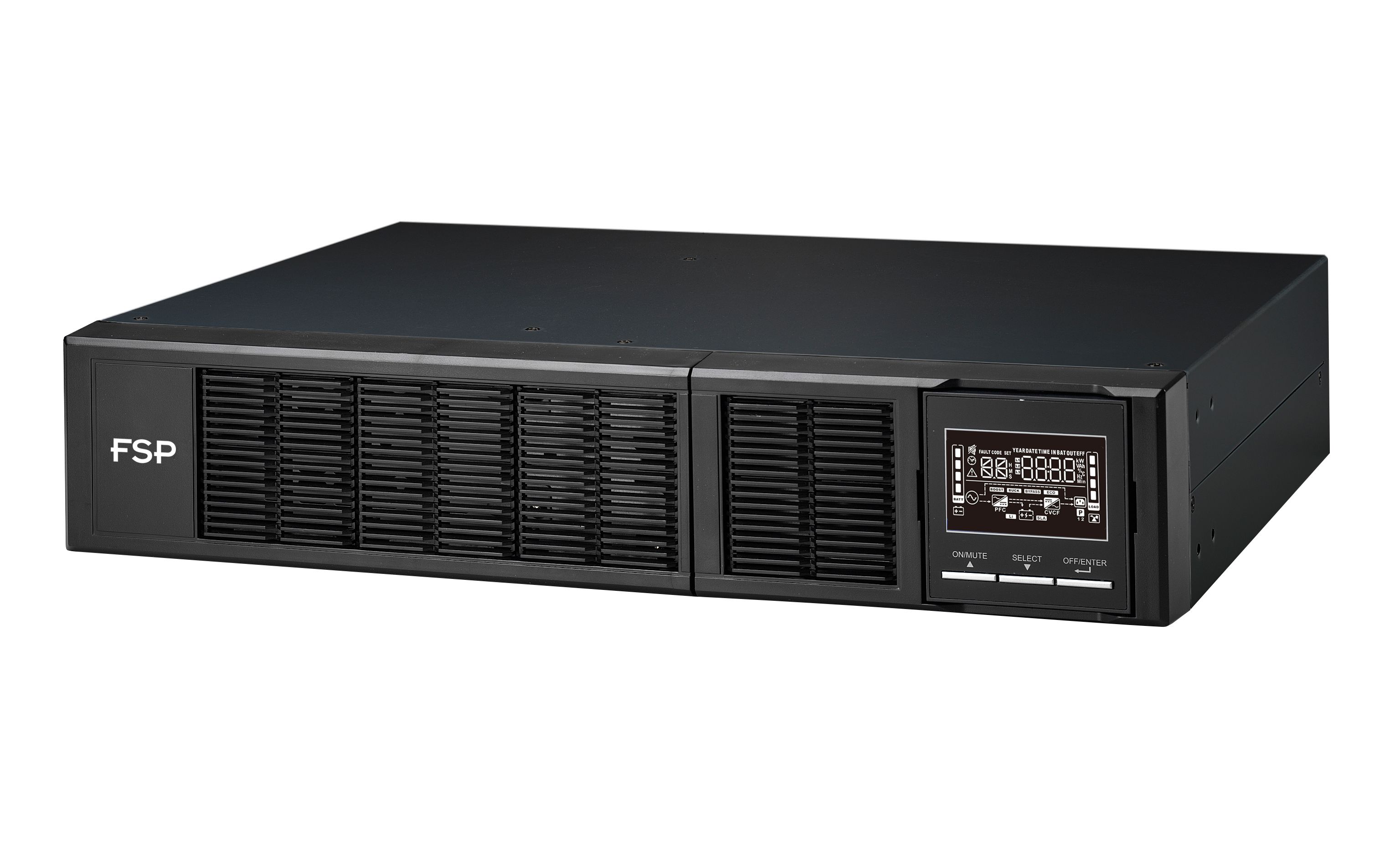 FSP UPS Clippers RT 2K 2U, 2000 VA/ 2000 W, online