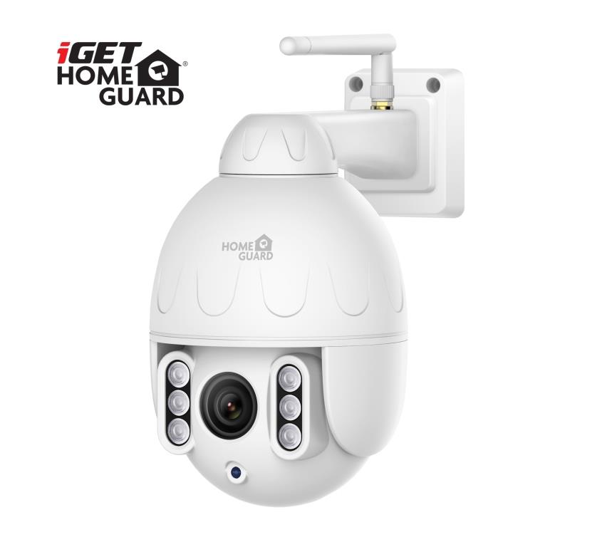 iGET HGWOB853 - WiFi venkovní rotační IP FullHD 1080p kamera, IP66, mikrofon + repro., LAN, CZ app 