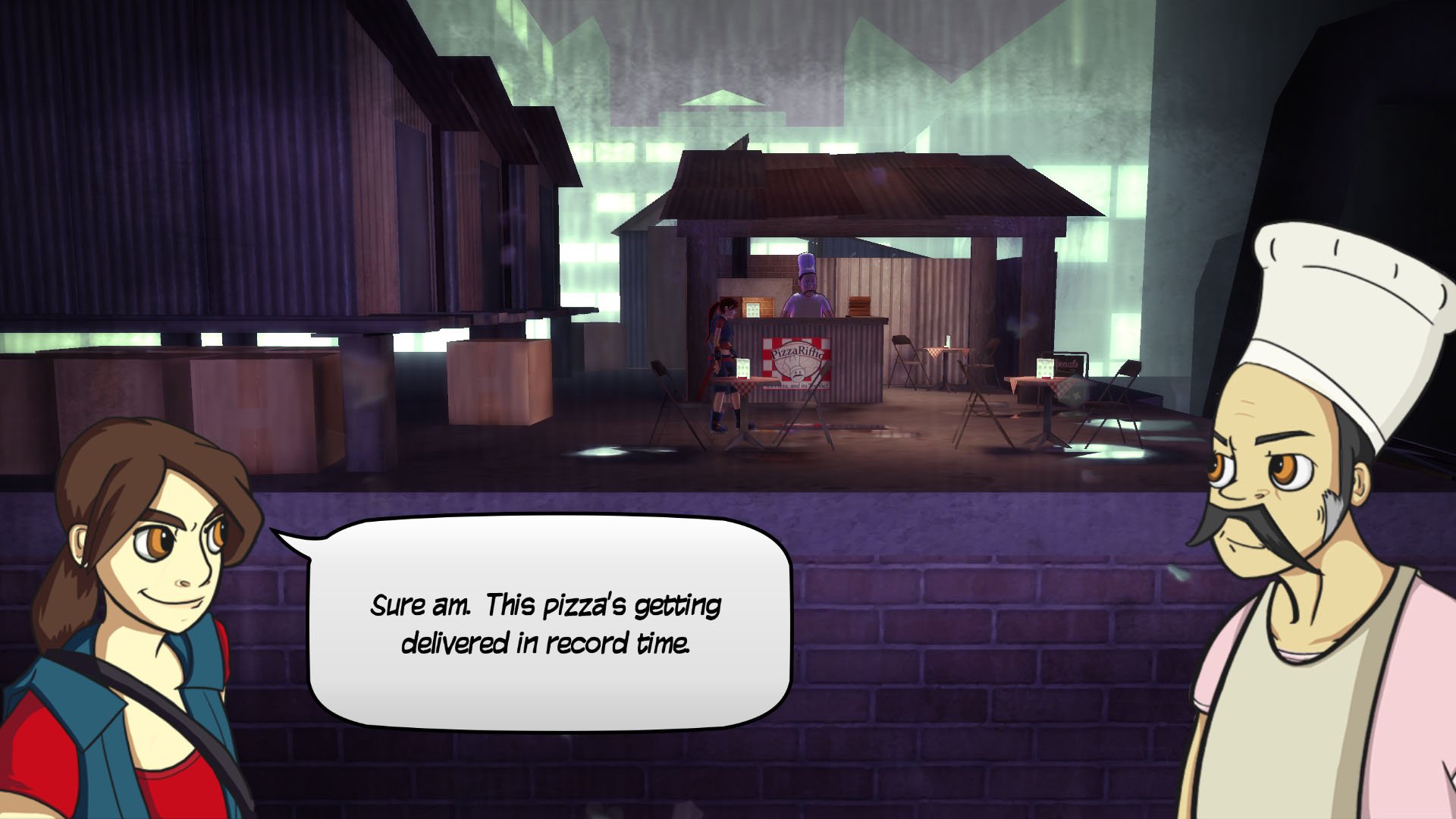 ESD Ninja Pizza Girl 