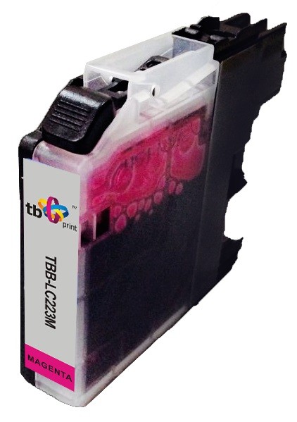 Ink. kaz. TB komp. s Brother LC223 Magenta Nová 