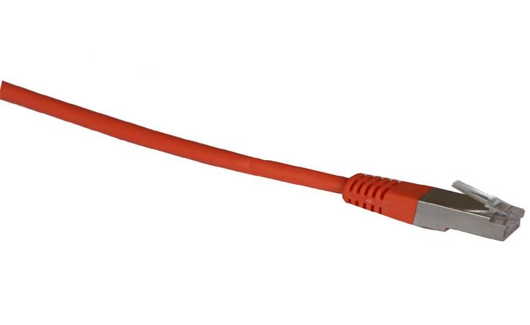 Patch cord FTP cat5e 0, 25 oranžový