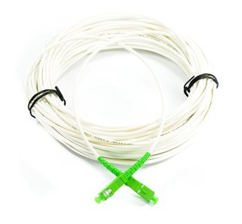SC/ APC - SC/ APC simplex 9/ 125 SM 2m arm.biely 3mm B3 LSZH