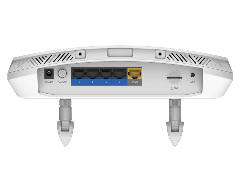 D-Link DWR-978 5G/4G LTE bezdrôtový AC2600 WiFi router, slot na SIM kartu, 4x gigabitová LAN, 1x gigabitová WAN 