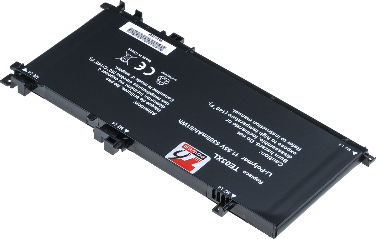 Batéria T6 Power pre HP Pavilion 15-bc000, 15-bc200, Omen 15-ax000, 5300mAh, 61Wh, 3cell, Li-pol 