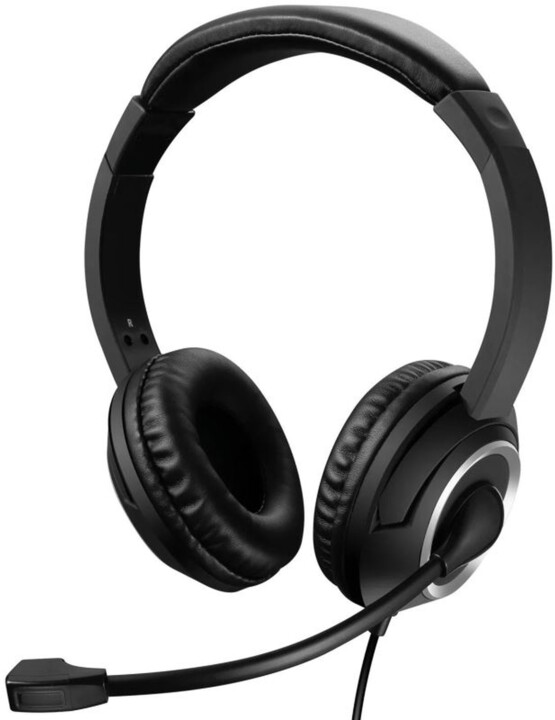 Sandberg PC slúchadlá USB Chat Headset s mikrofónom, čierna