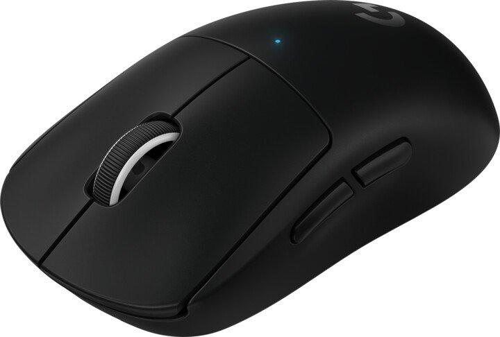 Logitech G Pro X Superlight/ Herná/ Optická/ Pre pravákov/ 25 600 DPI/ Bezdrôtová USB/ Čierna 