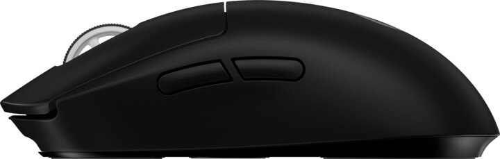 Logitech G Pro X Superlight/ Herná/ Optická/ Pre pravákov/ 25 600 DPI/ Bezdrôtová USB/ Čierna 