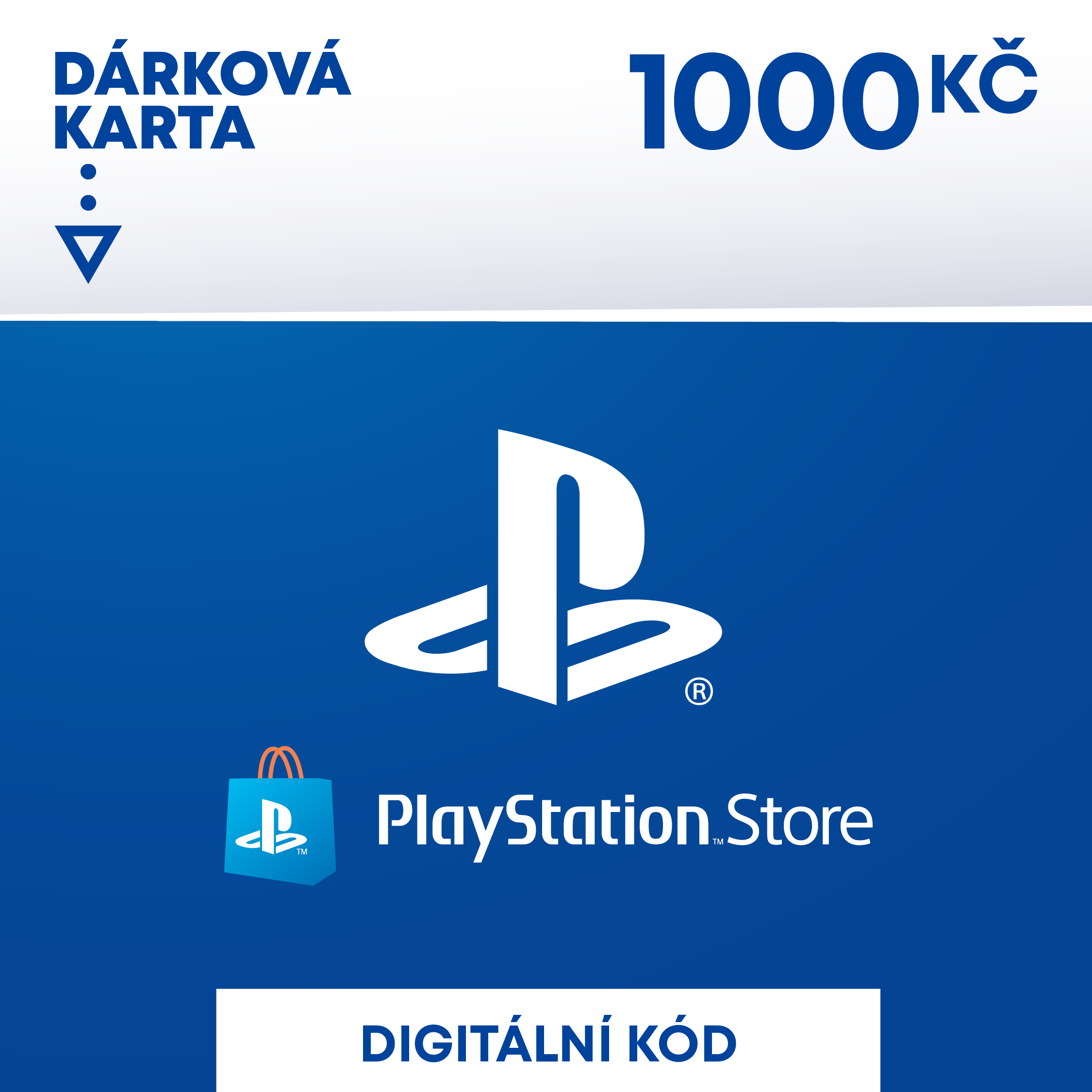 ESD CZ - PlayStation Store electric wallet - 1000 CZK