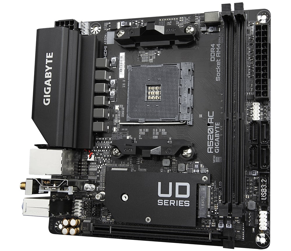 GIGABYTE A520I AC/ AM4/ MITX 