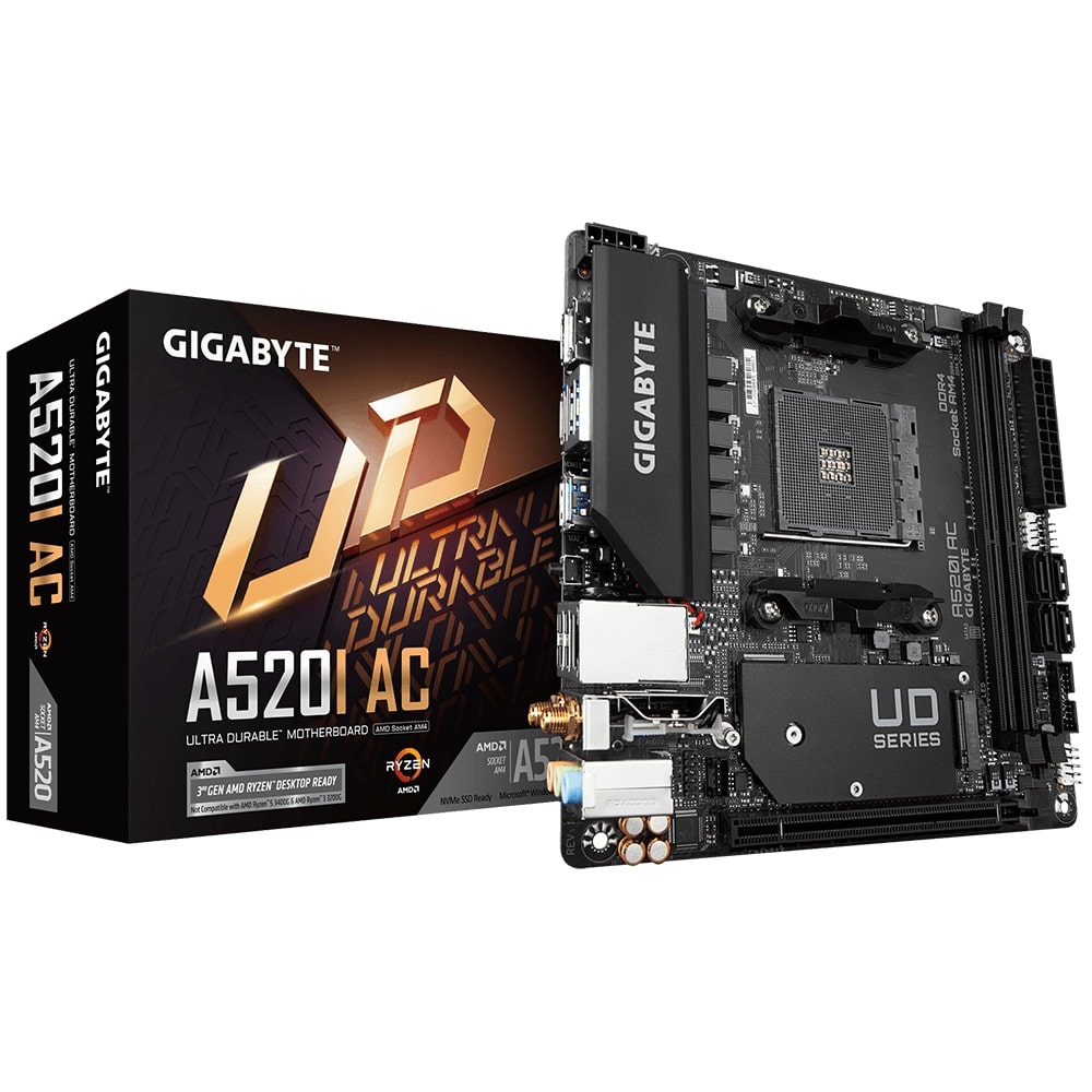 GIGABYTE A520I AC/ AM4/ MITX 