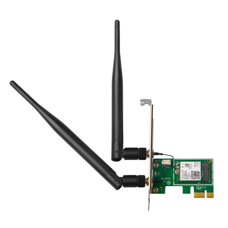 Tenda E30 Wireless AX PCI Express Adapter AX3000, WiFi6, Bluetooth 5.0, WPA3, 2x 5dBi, Windows 10/ 11 