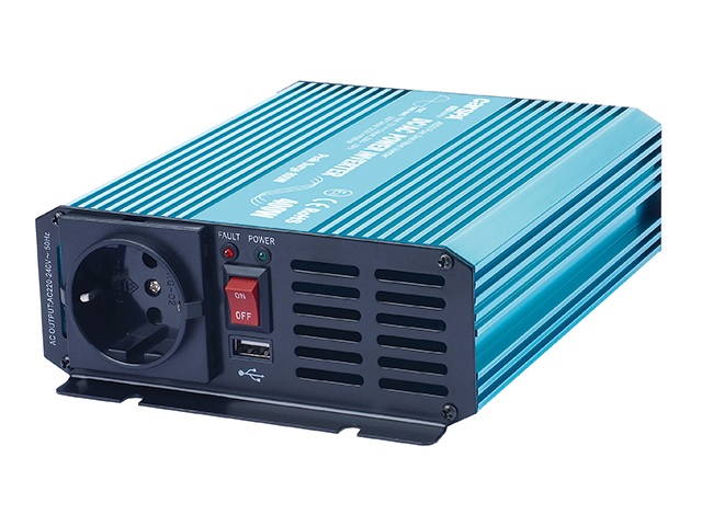 Menič napätia Carspa P400U-242 24V/ 230V+USB 400W, čistá sínus