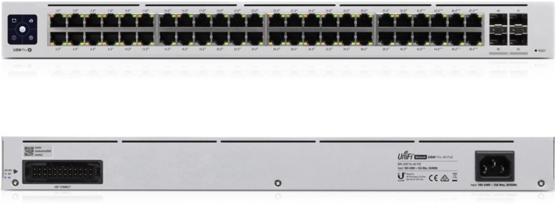 Ubiquiti USW-Pro-48-POE, UniFi Switch Pro 48 PoE 
