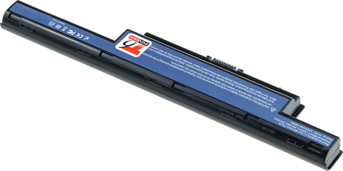 Batéria T6 Power pre Acer Aspire V3-771, V3-772G, TravelMate P643-M, P273-M, 5200mAh, 56Wh, 6cell 