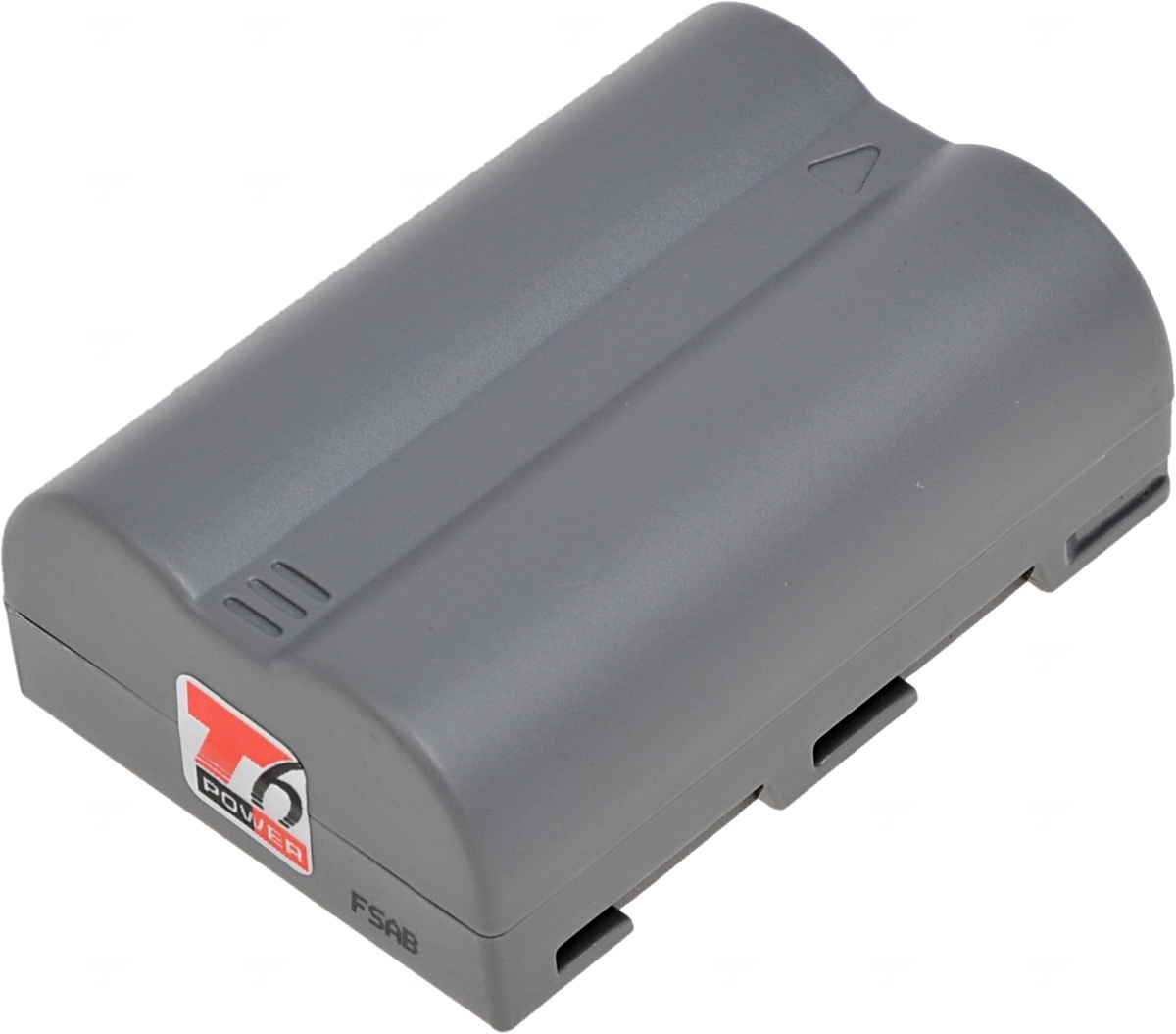 Batéria T6 power Nikon EN-EL3e, EN-EL3, EN-EL3a, 1700mAh, sivá 